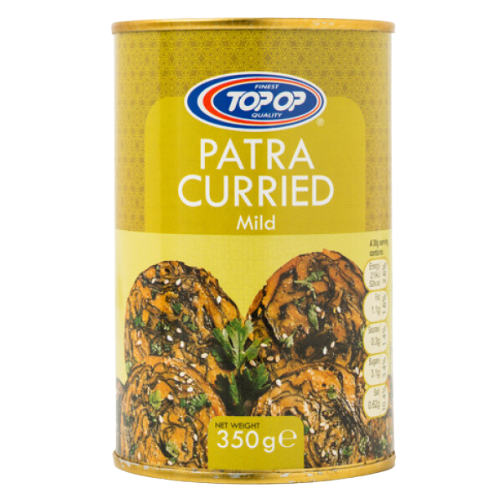 Top Op Canned Mild Curried Patra 350g
