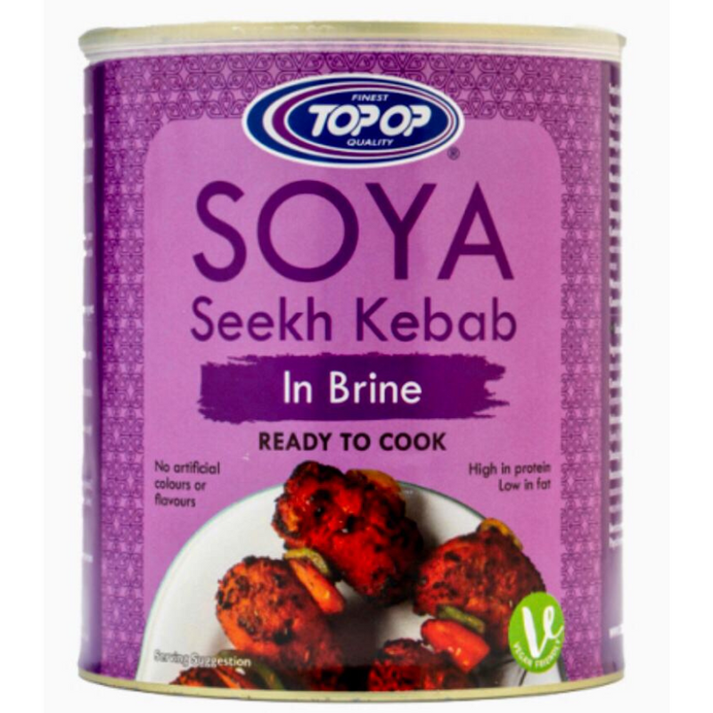 Top Op Canned Soya Kebab 850g
