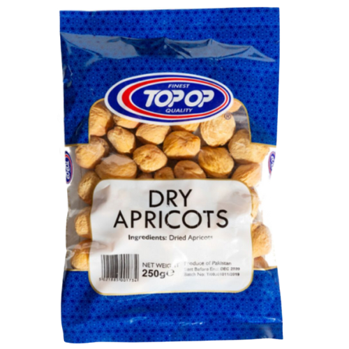 Top Op Dry Apricots 250g