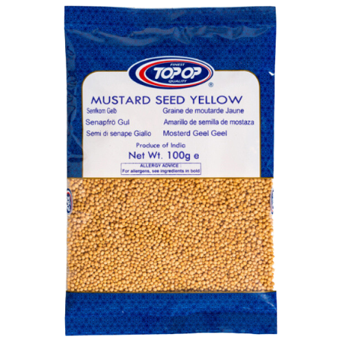 Top Op Yellow Mustard Seeds 100g