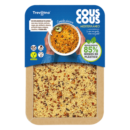 Trevijano Mediterranean Couscous With Vegetables