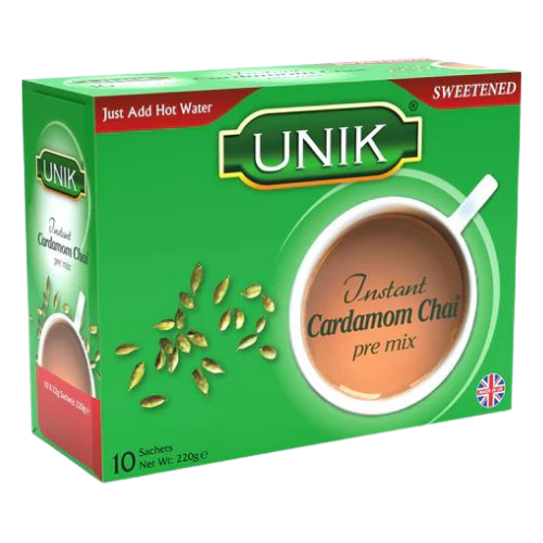 Unik Sweetened Cardamom Tea Mix 10 Cups