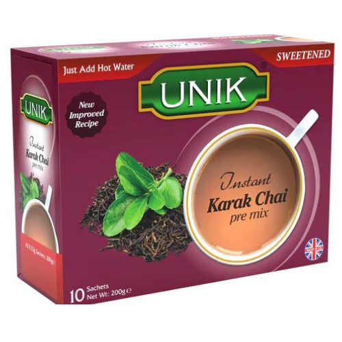 Unik Sweetened Karak Tea Mix 10 Cups