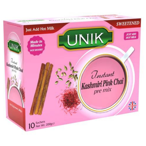 Unik Unsweetened Kashmiri Pink Tea Mix 10 Cups
