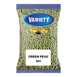 Variety Whole Green Peas 2kg