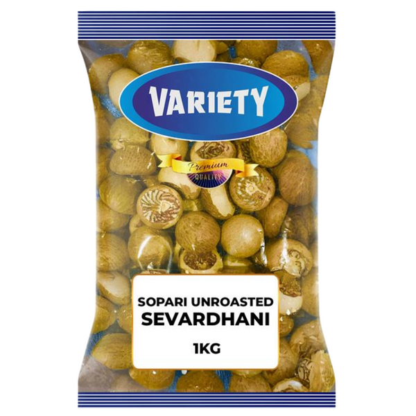Variety Unroasted Sevardhani Sopari 1kg