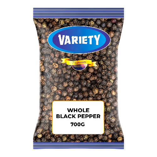 Variety Whole Black Pepper 700g