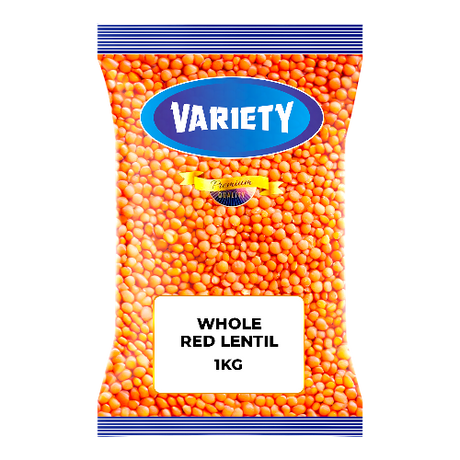 Variety Whole Red Lentil