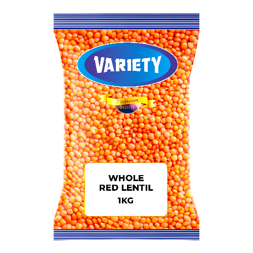 Variety Whole Red Lentil 1Kg