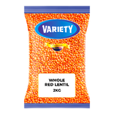 Variety Whole Red Lentil