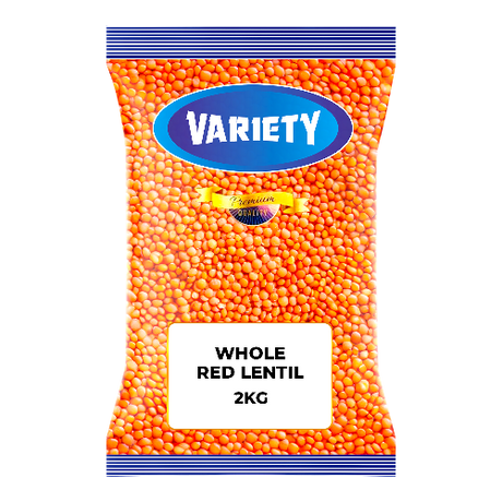 Variety Whole Red Lentil