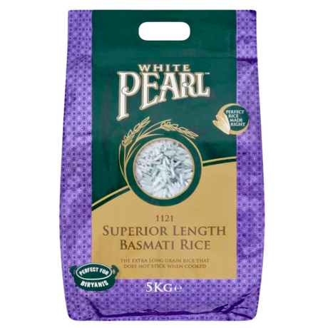 White Pearl Extra Long Basmati Rice