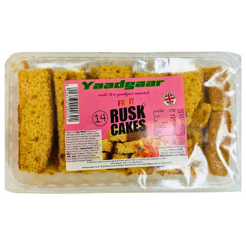 Yaadgaar Fruit Cake Rusk 14 pcs