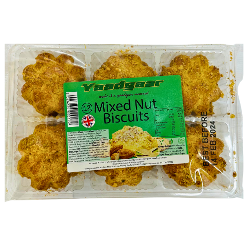 Yaadgaar Mixed Nut Biscuits