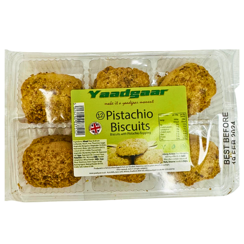 Yaadgaar Pistachio Biscuits 12 pcs