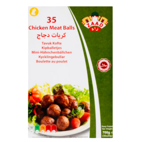 Zaad Frozen Chicken Meat Balls