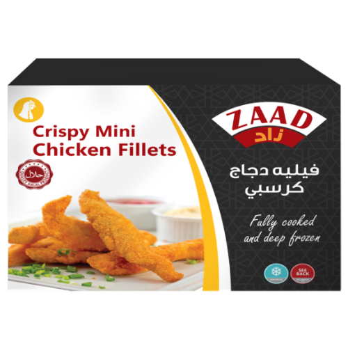 Zaad Frozen Crispy Mini Chicken Fillets